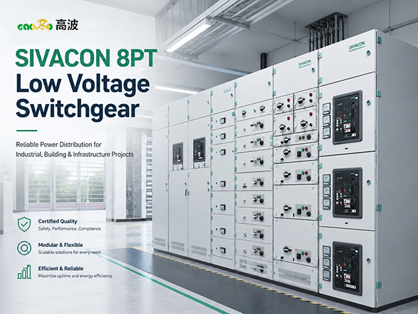 Solusi Switchgear Tegangan Rendah SIVACON 8PT untuk Distribusi Daya Industri Modern