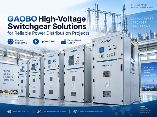 GAOBO High-Voltage Switchgear Solutions for Reliable Power Distribution Projects