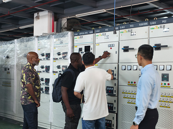 Pelanggan Ethiopia Mengunjungi Pabrik Switchgear GAOBO untuk Menjajaki Kerja Sama Distribusi Daya di Masa Depan